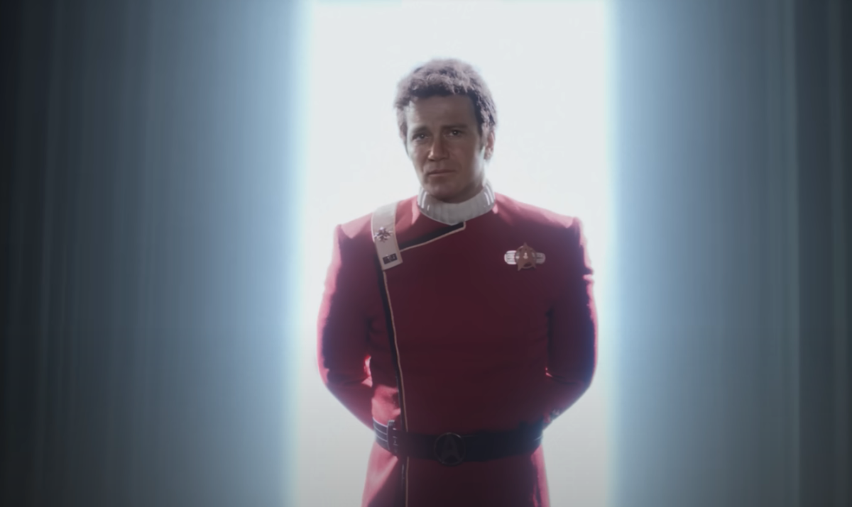 William Shatner’s Captain Kirk returns one last time in an eight-minute short film