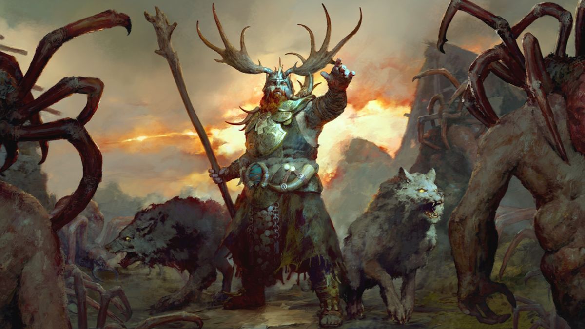 Diablo 4 player sits back as their 20 large lycanthrope sons tear through one of the hardest dungeons for them