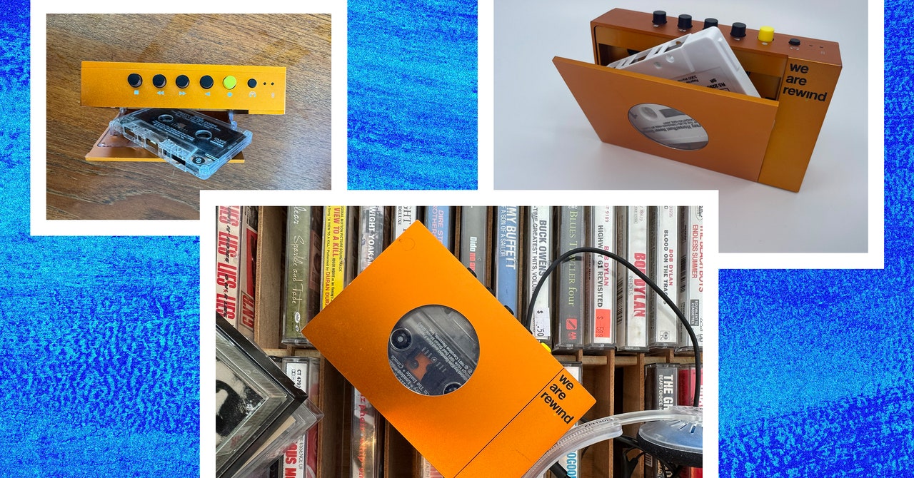 The Rewind Cassette Player Is a Tape Enthusiast's Best Bet