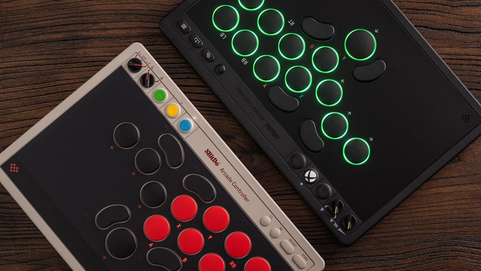 This new arcade controller from 8BitDo could be your next tournament travel buddy