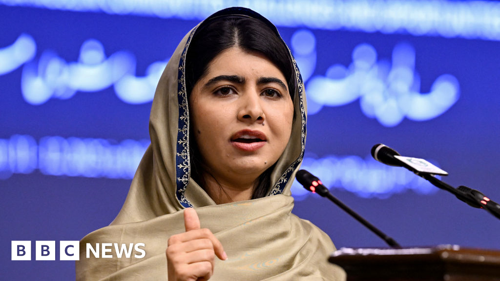 Taliban 'do not see women as human', says Malala in Pakistan