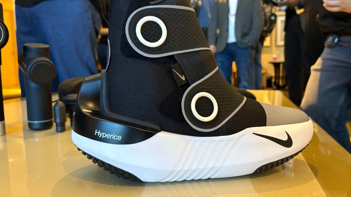 New Nike Therapeutic Shoes at CES 2025 Look Like Nothing You've Ever Seen Before