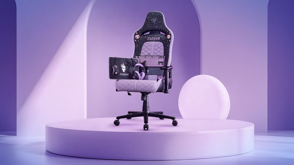 This is not a drill: The Razer Kuromi collab is finally more widely available, offering a pointy-eared headset, keyboard, mouse, and gaming chair