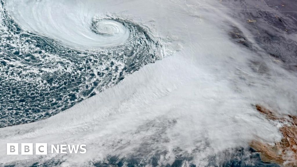 Pacific bomb cyclone brings power outages to US north-west