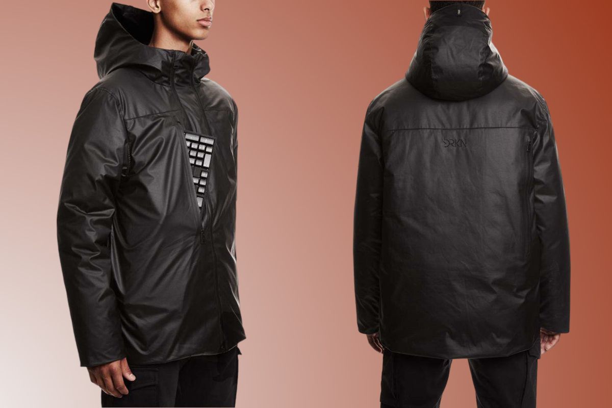 This Swedish 'gamer' puffer jacket has pockets so big you can jam a full-sized keyboard and laptop in them because why not?