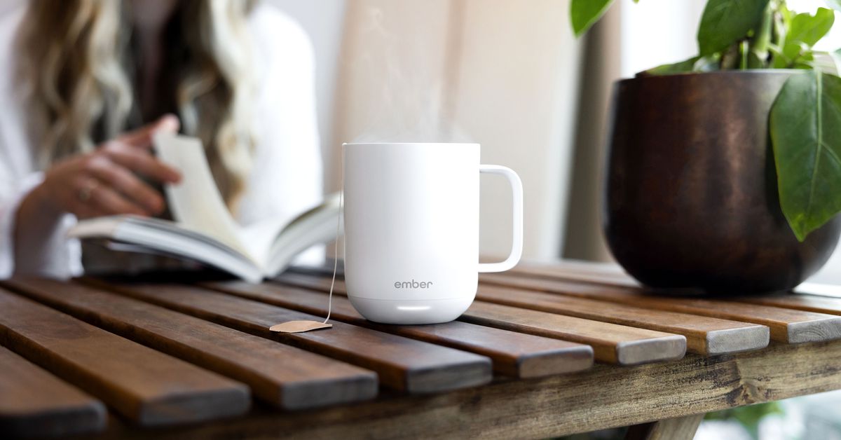 All of Ember’s self-heating mugs are 20 percent off right now