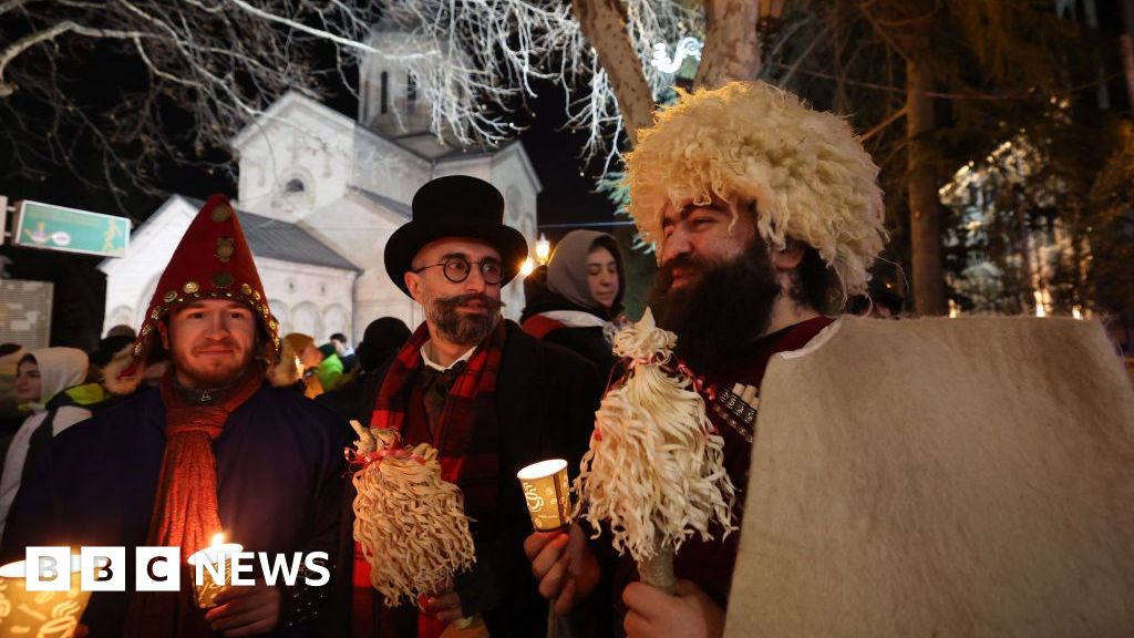 In pictures: Orthodox Christians celebrate Christmas