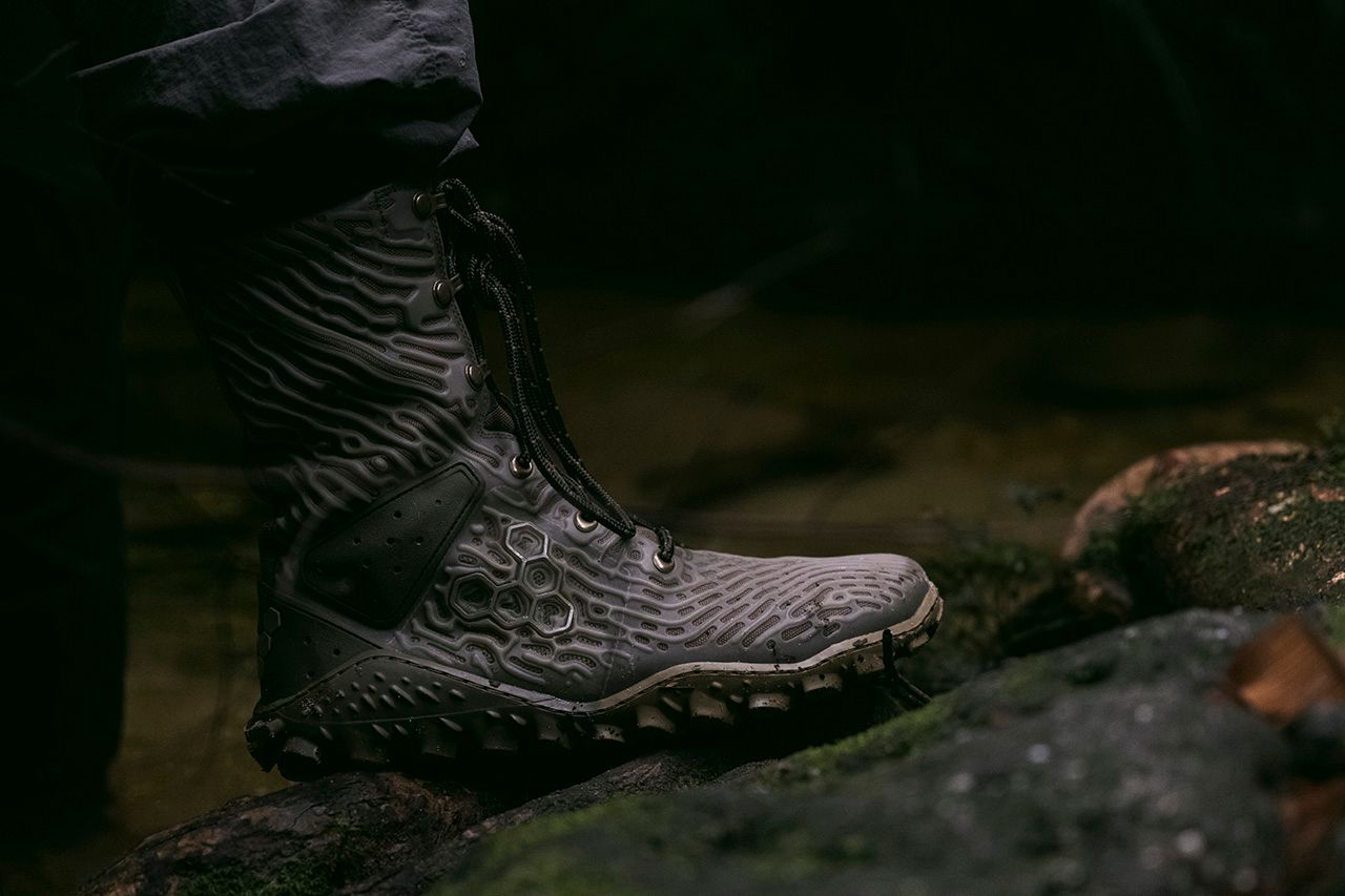 Vivobarefoot's Weird Water Trekking Jungle Boots Glow in the Dark