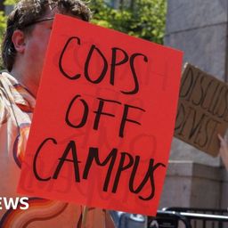 Columbia University community 'shattered' after police raid